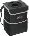 EPAuto Waterproof Car Trash Can with Lid and Storage Pockets